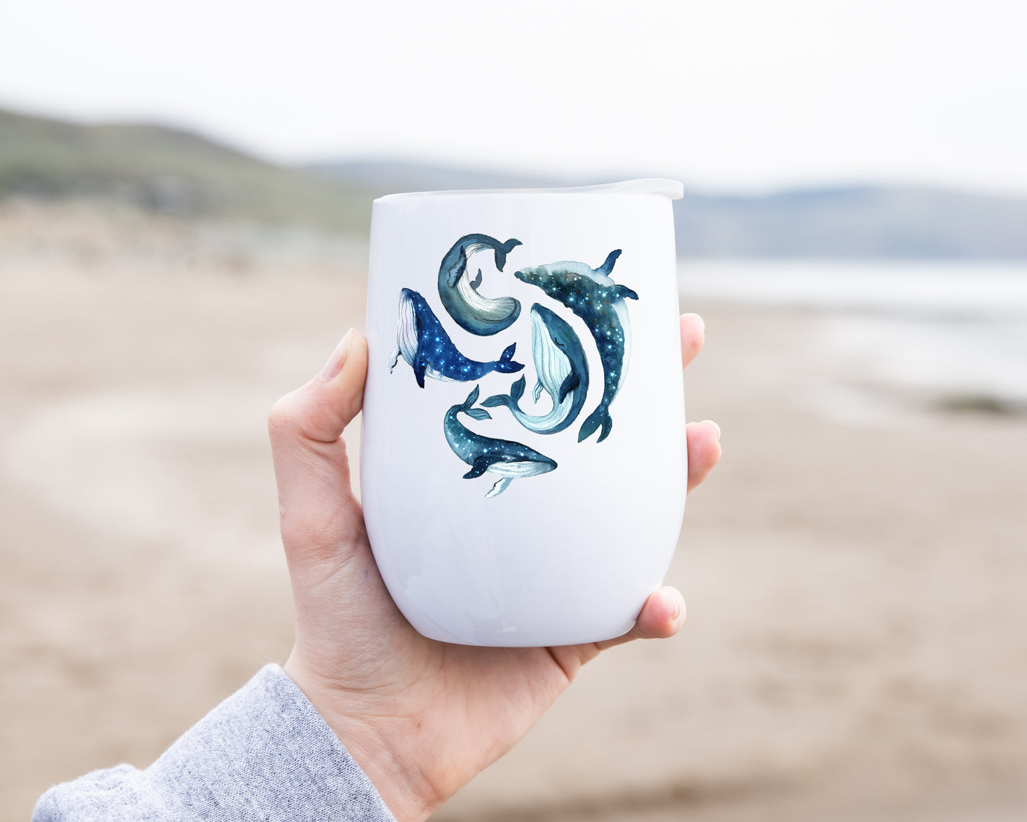 Whale of a time - Wine Tumbler