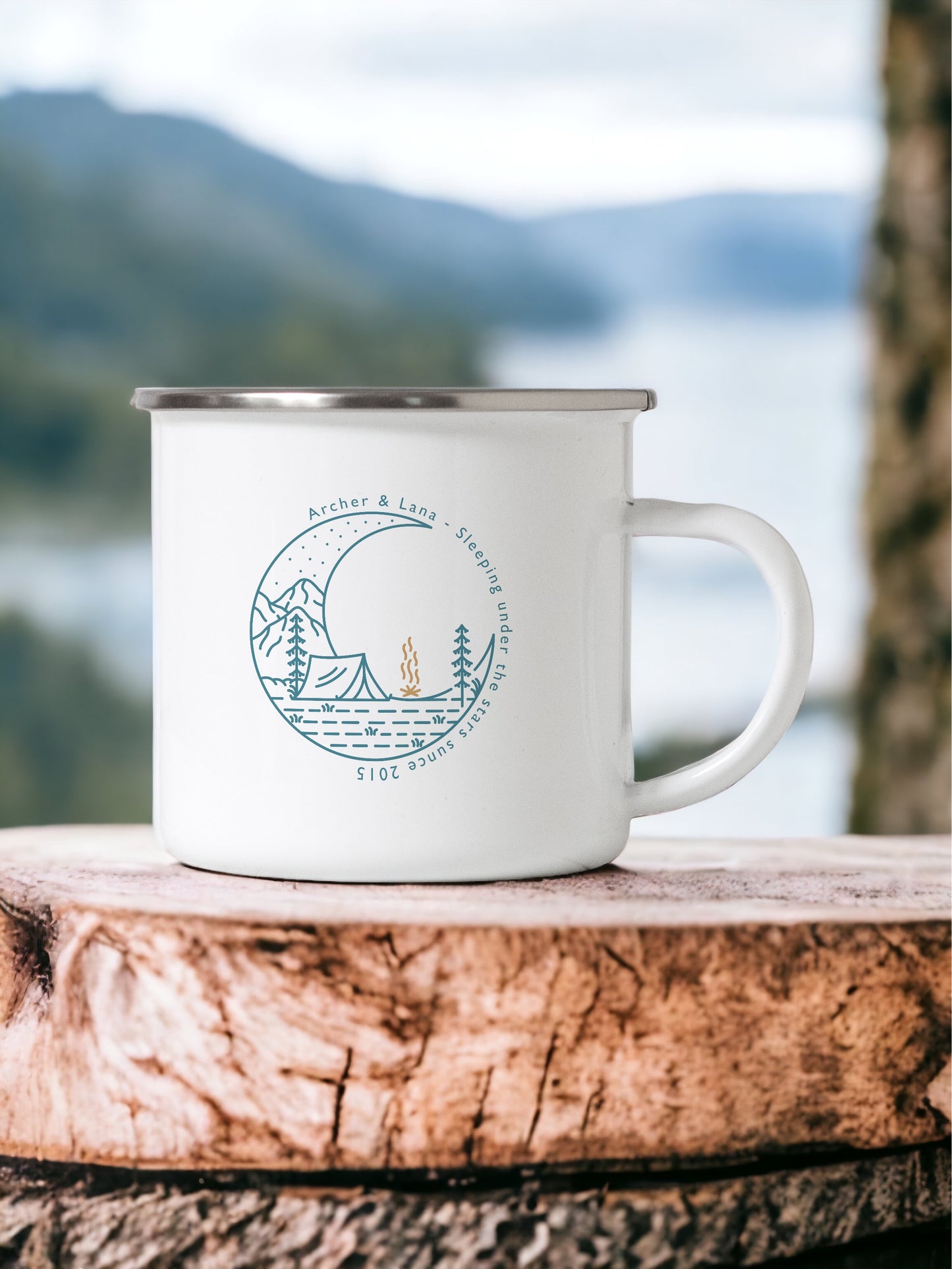 Personalised Camping Mug