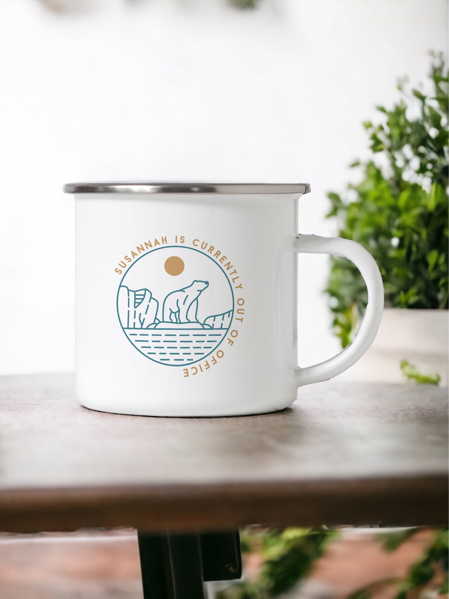 Personalised Camping Mug