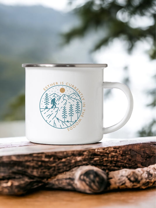 Personalised Camping Mug