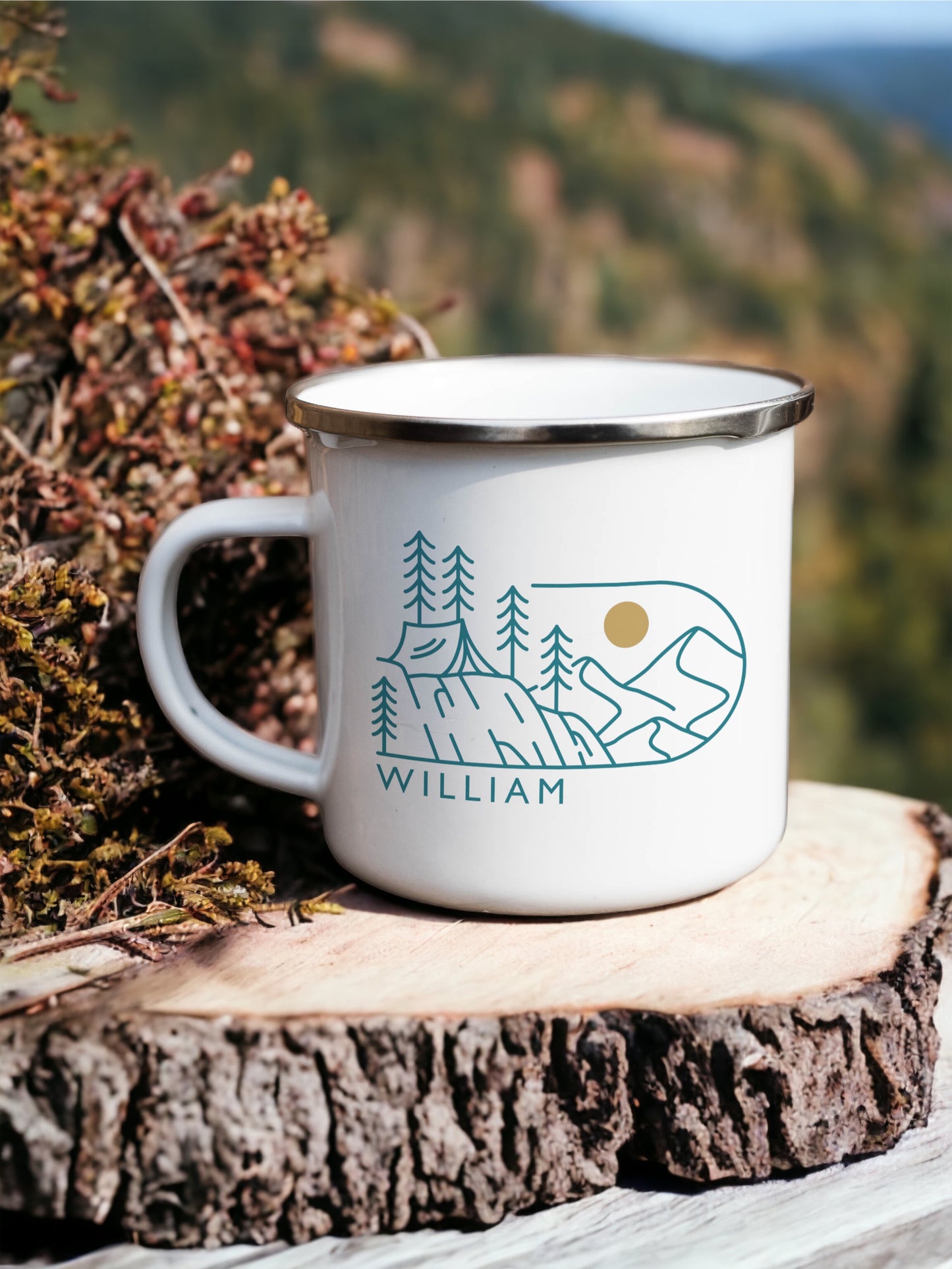 Personalised Camping Mug