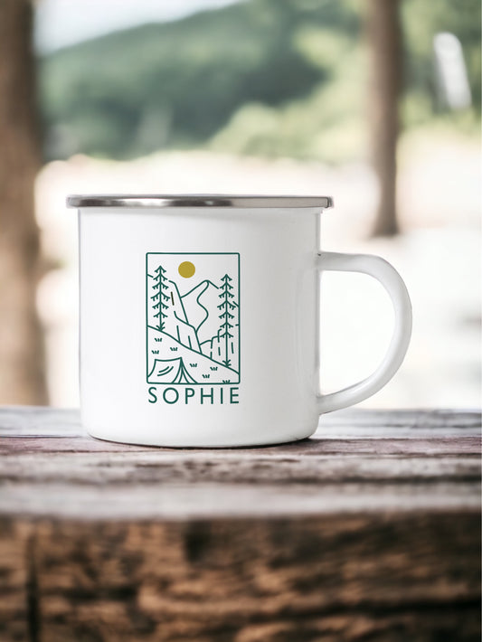 Personalised Camping Mug