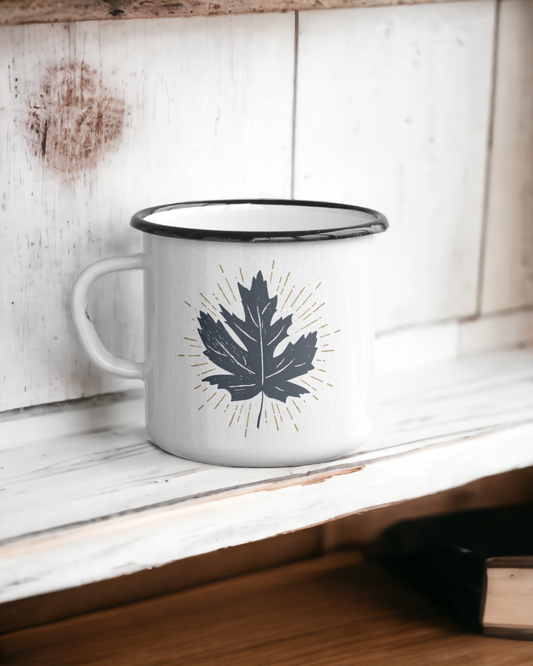 Sycamore leaf - Ceramic Camper