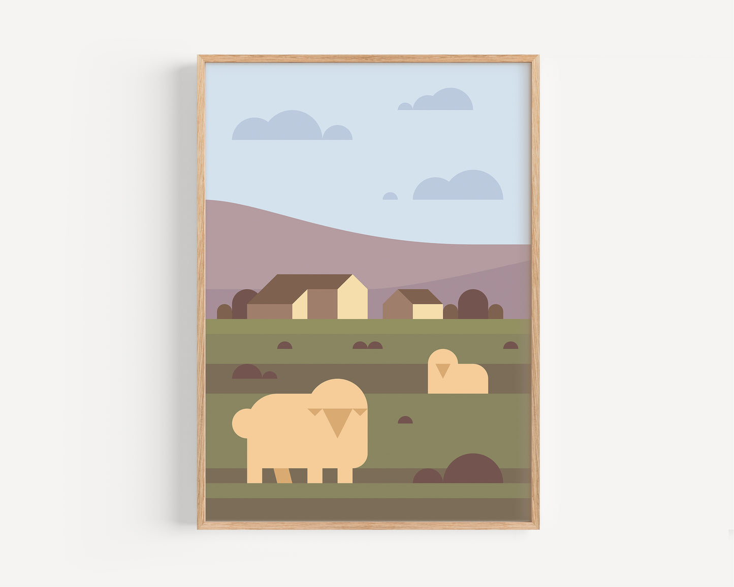 Yorkshire, Places to Go A5 Print