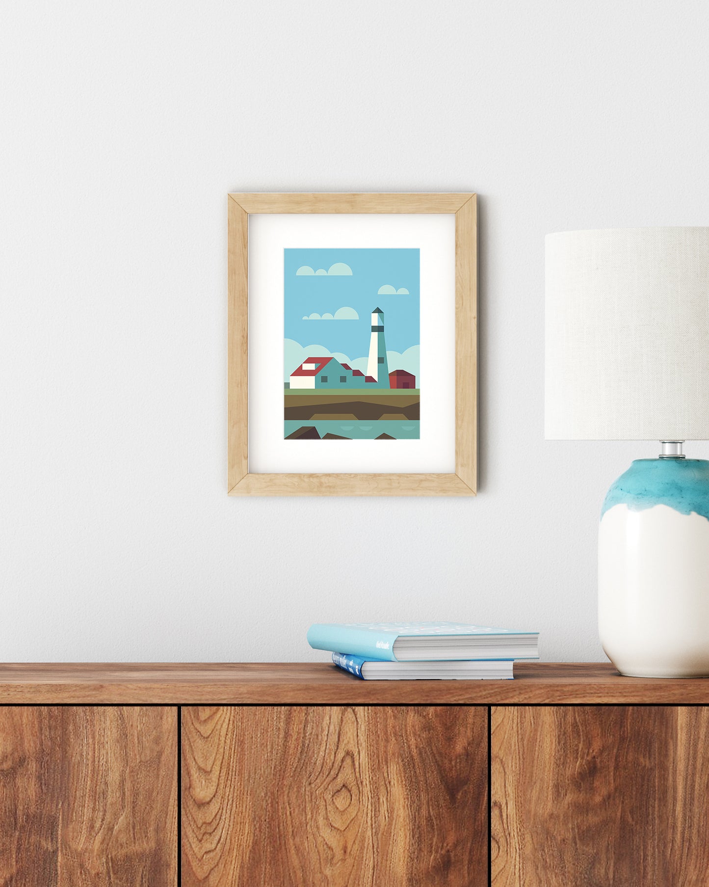 Maine, Places to Go A5 Print