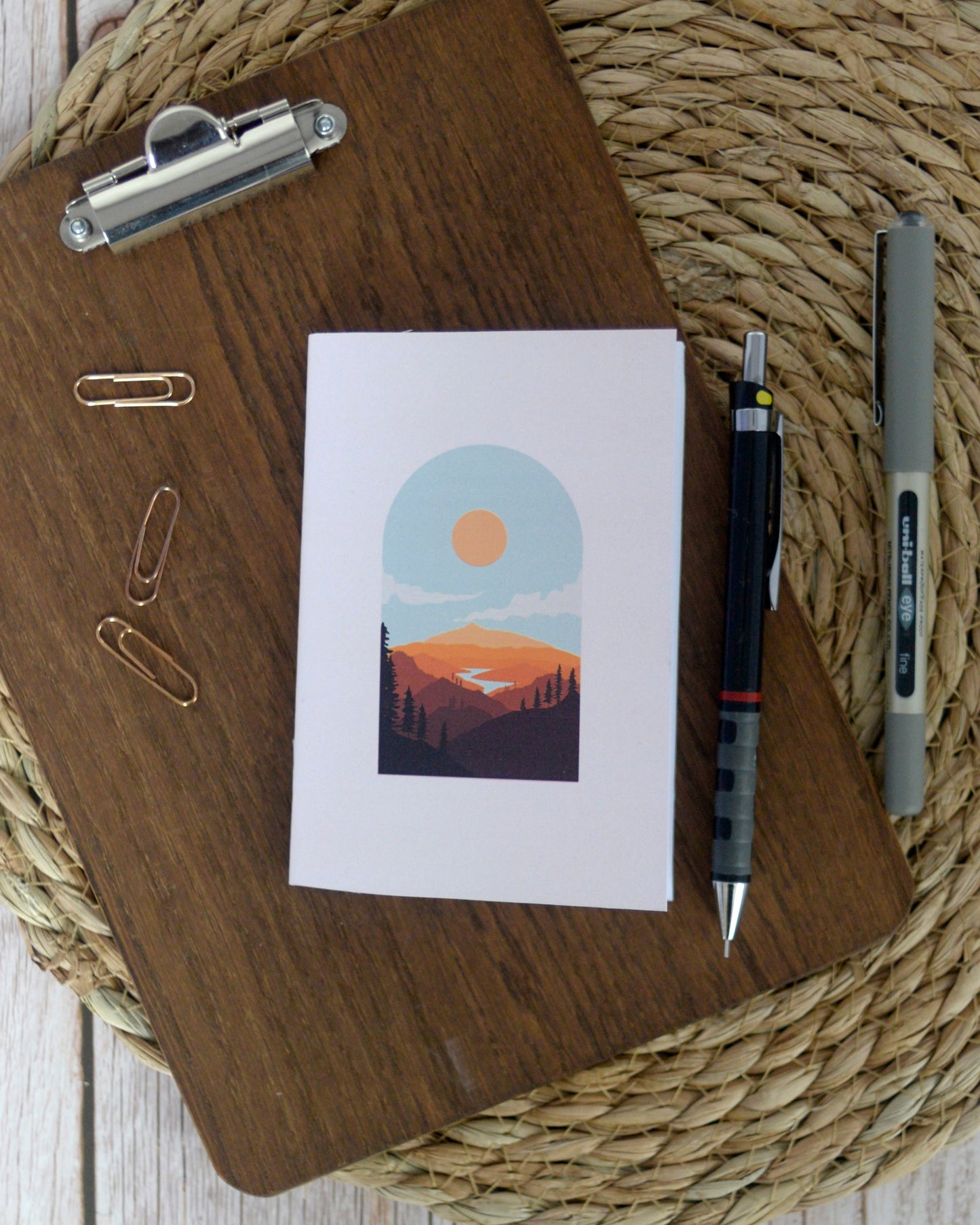 Mountain Sunsets Mini Pad