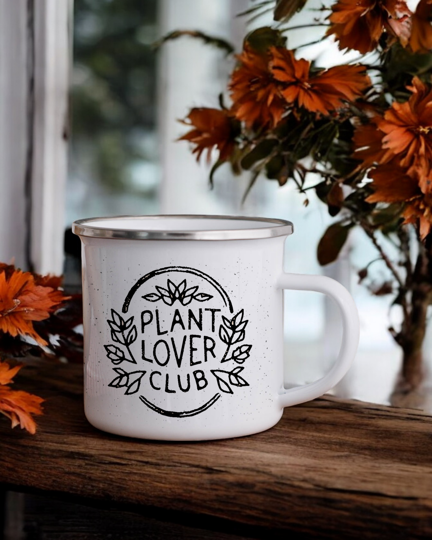 Plant Lover - Enamel Camper Mug