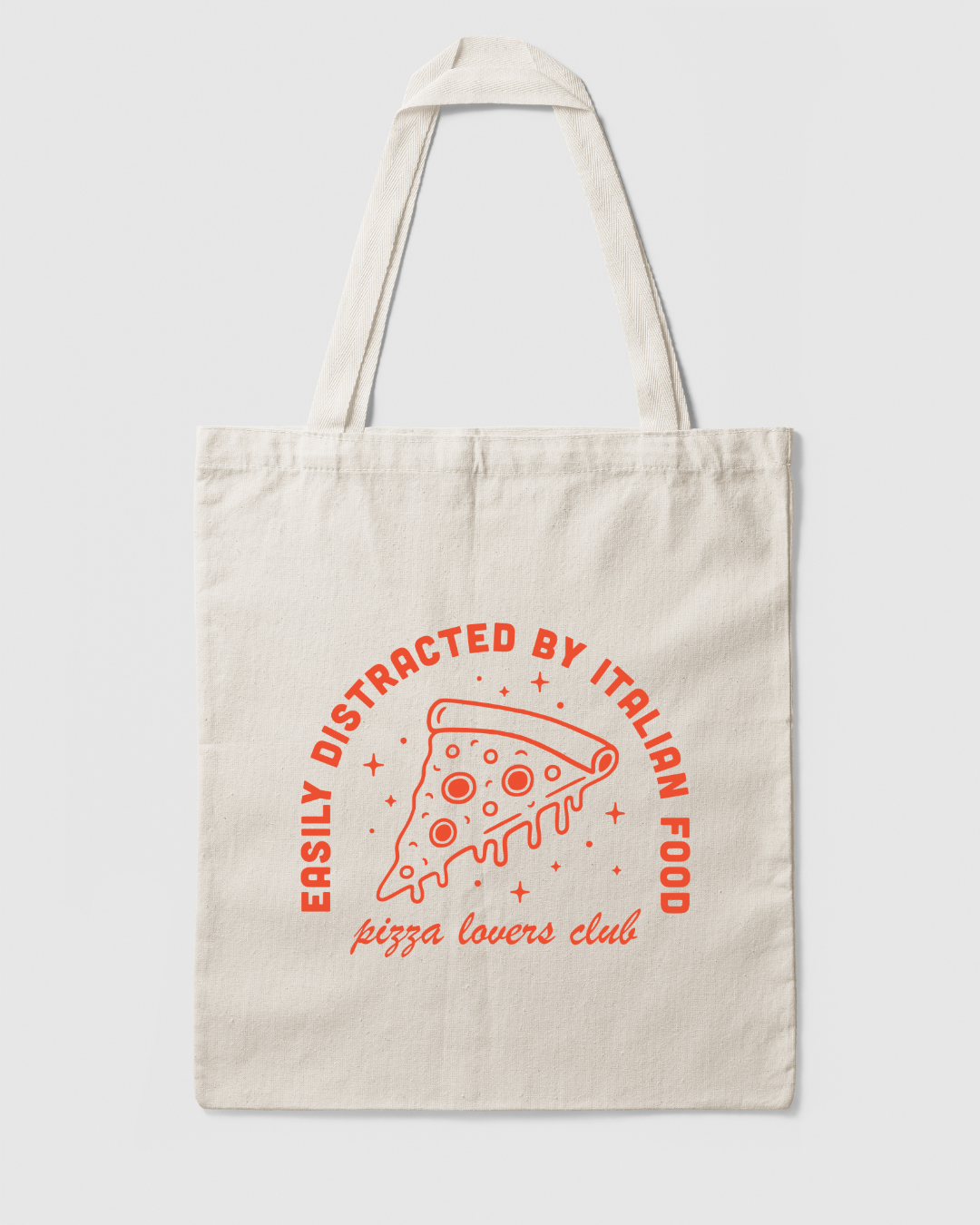 Easily Distracted By Italian Food - Tote Bag