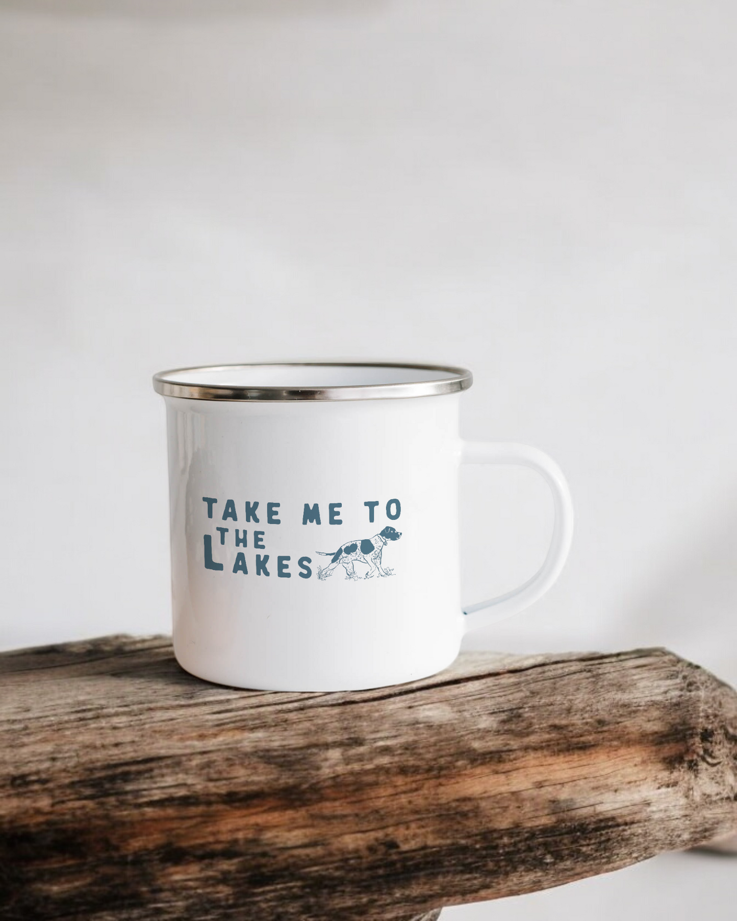 Take me to the Lakes - Enamel Camper Mugs