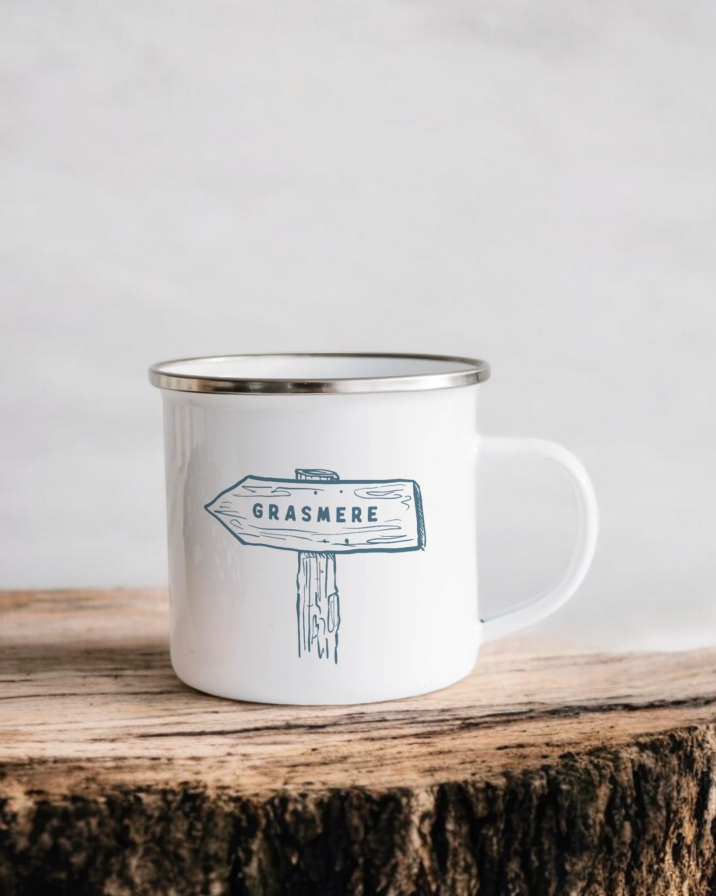 Grasmere - Enamel Camper Mug