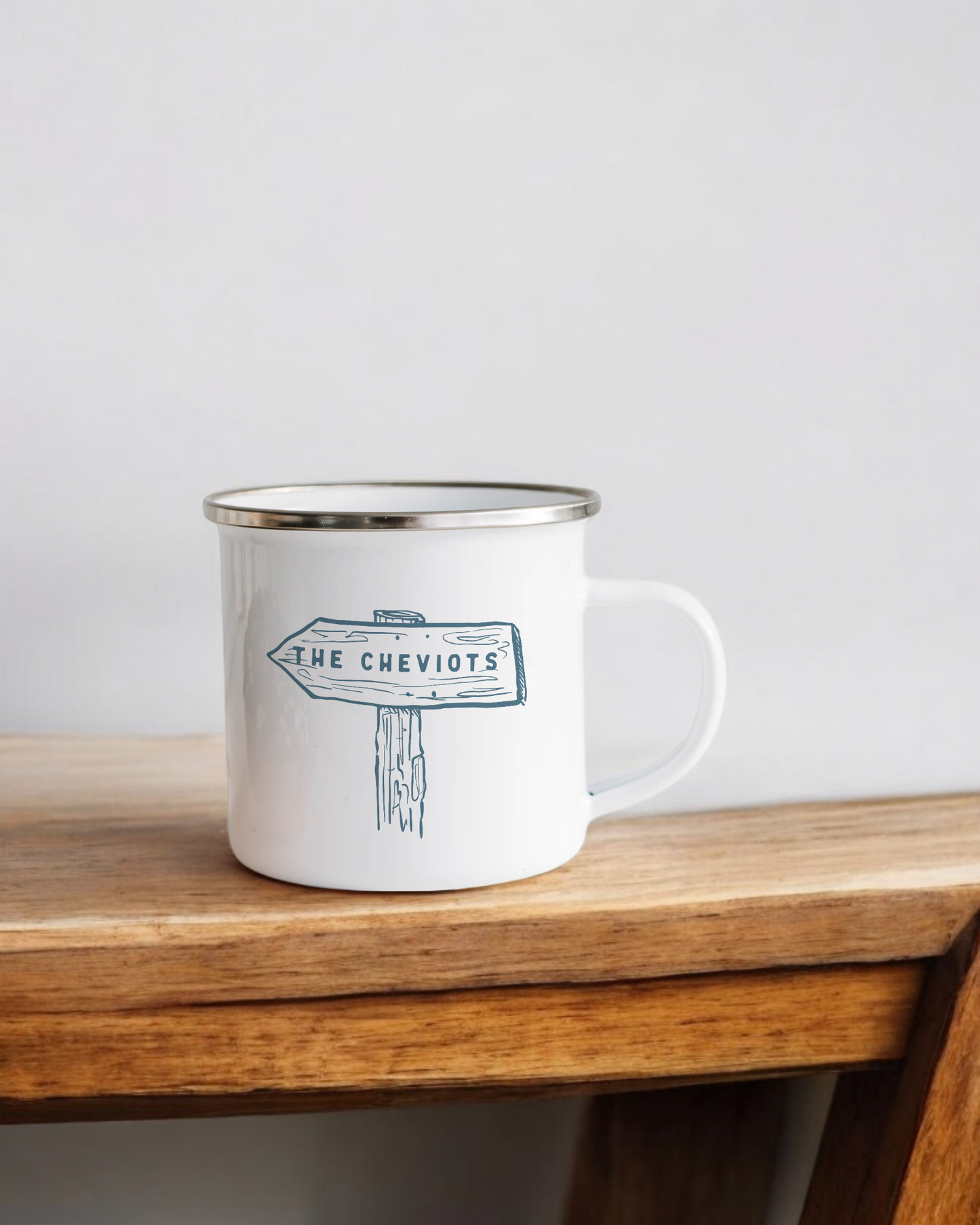 The Cheviots - Enamel Camper Mug