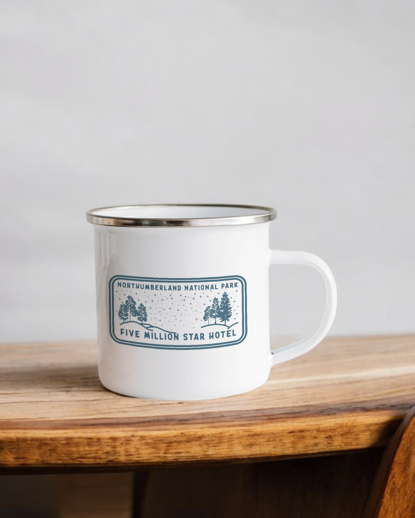 Northumberland National Park - Enamel Camper Mug