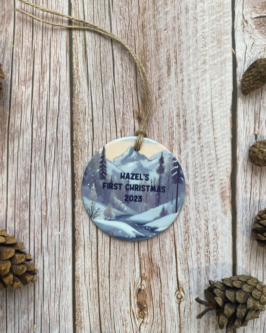 Personalised Christmas Ornament