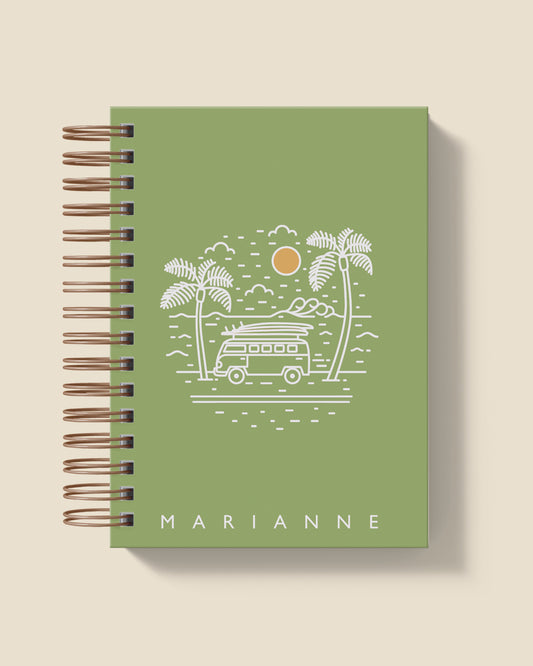 Campervan Personalised Notebook