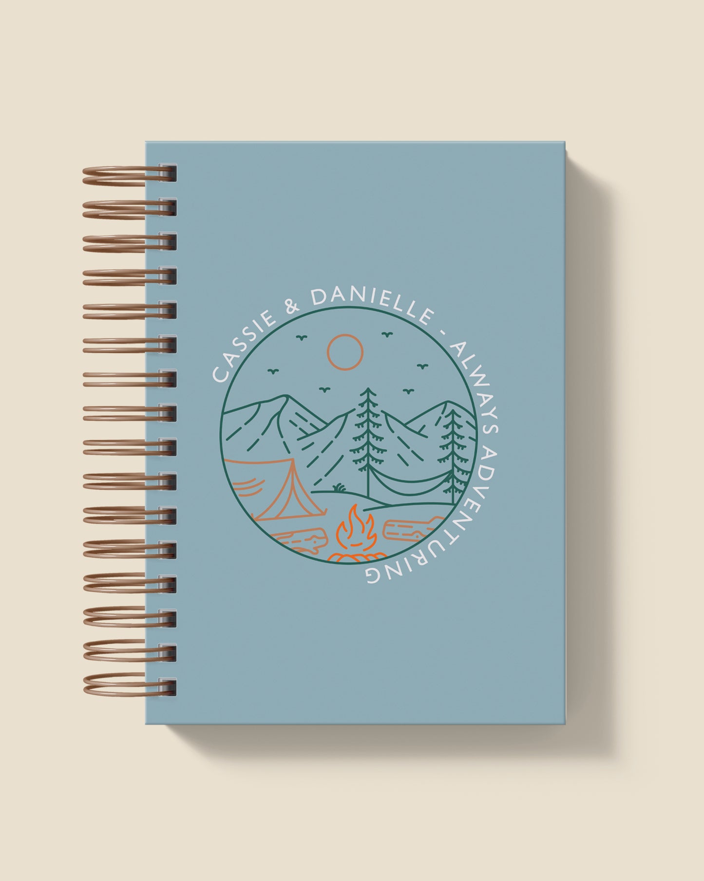 Always adventuring Personalised Notebook