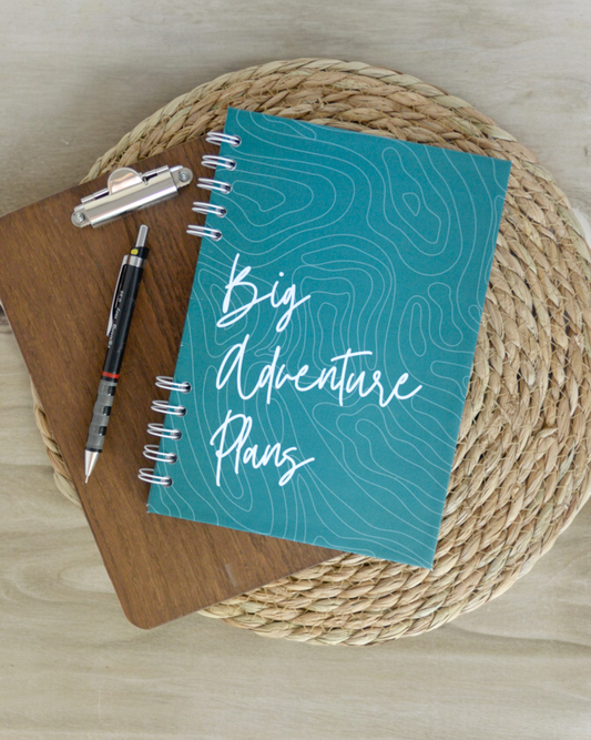 Big Adventure Plans Notebook