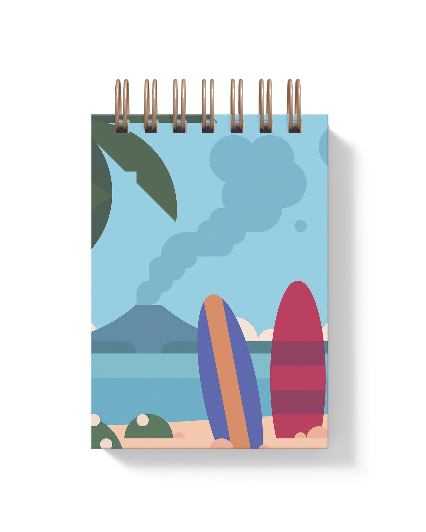 Hawaii, recycled mini jotter