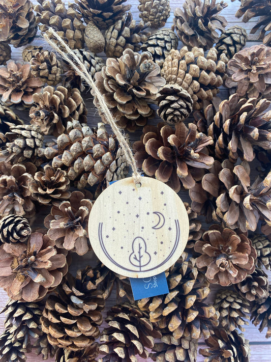 Sycamore Gap - Wooden Ornament