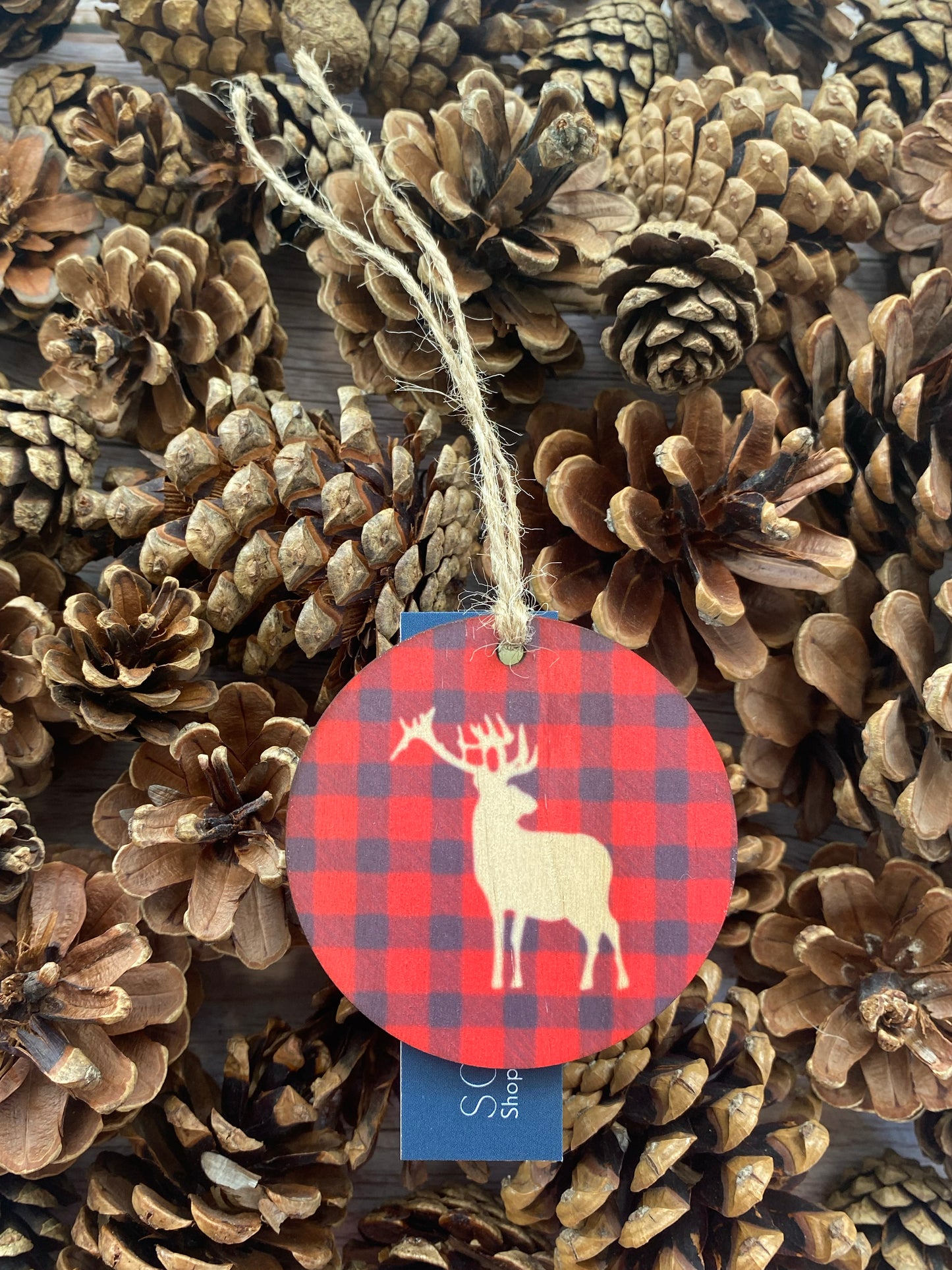 Stag - Wooden Ornament