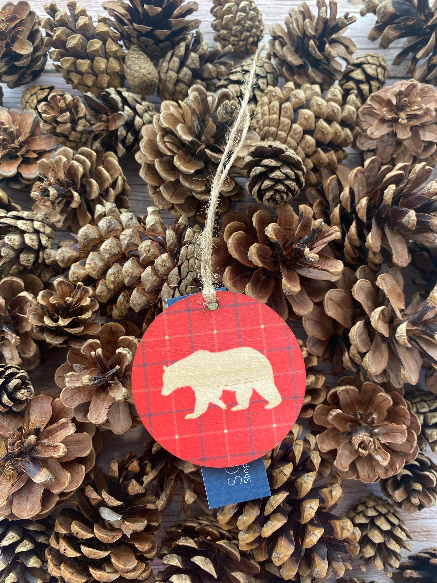 Bear - Wooden Ornament