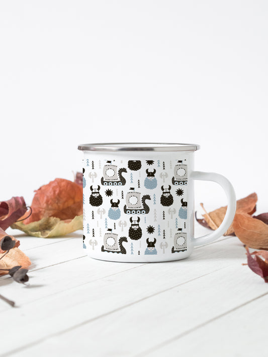 The Vikings are coming - Enamel Mug