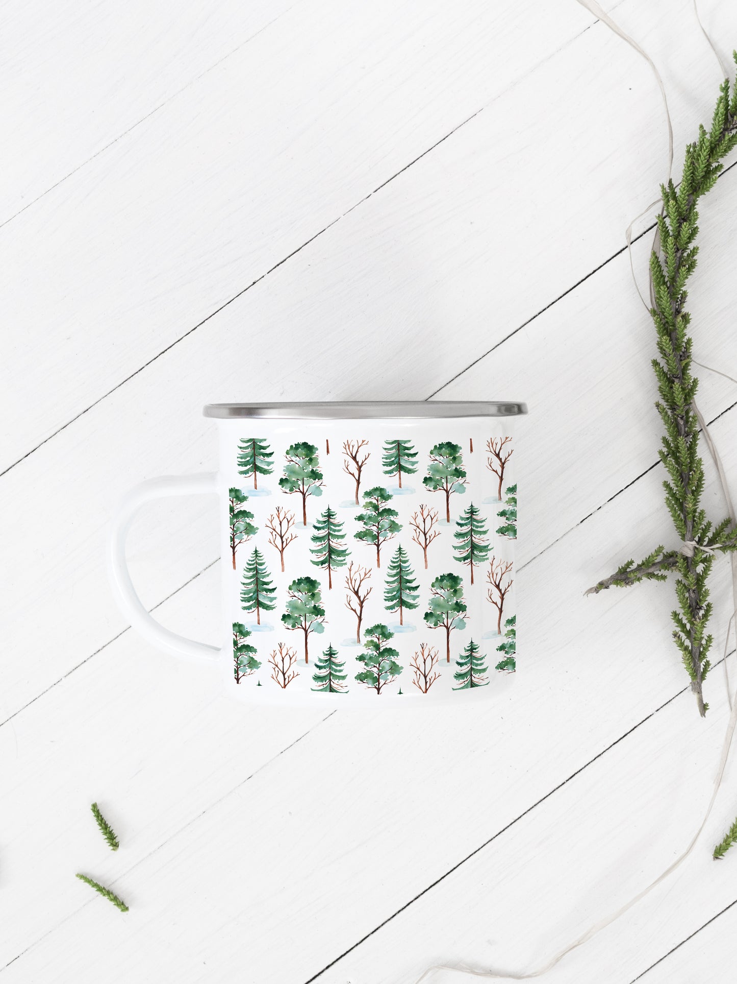 Into the Woods - Enamel Mug