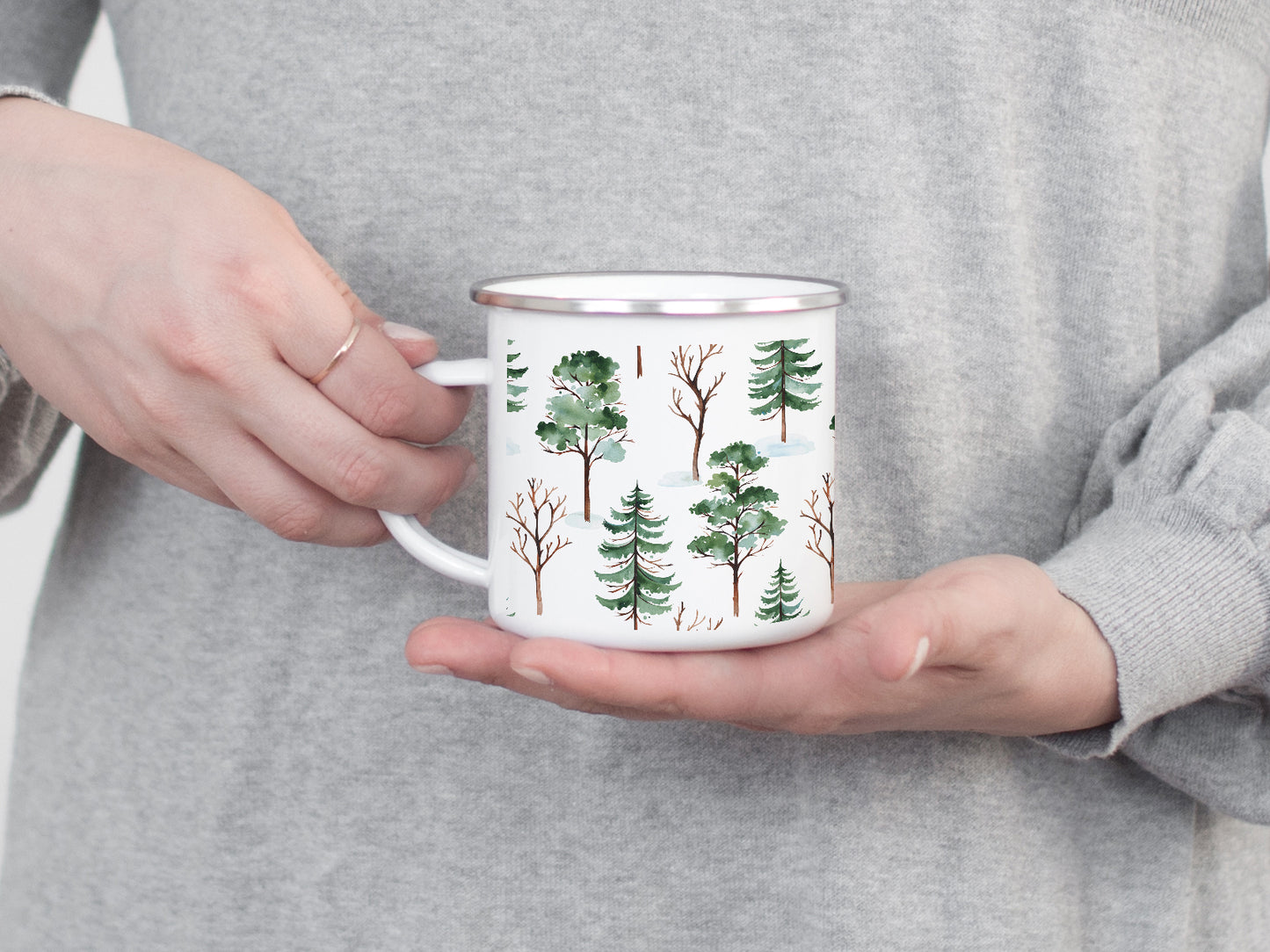 Into the Woods - Enamel Mug