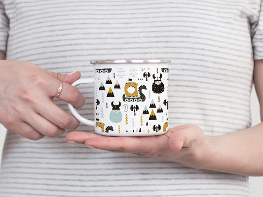 The Vikings are coming - Enamel Mug