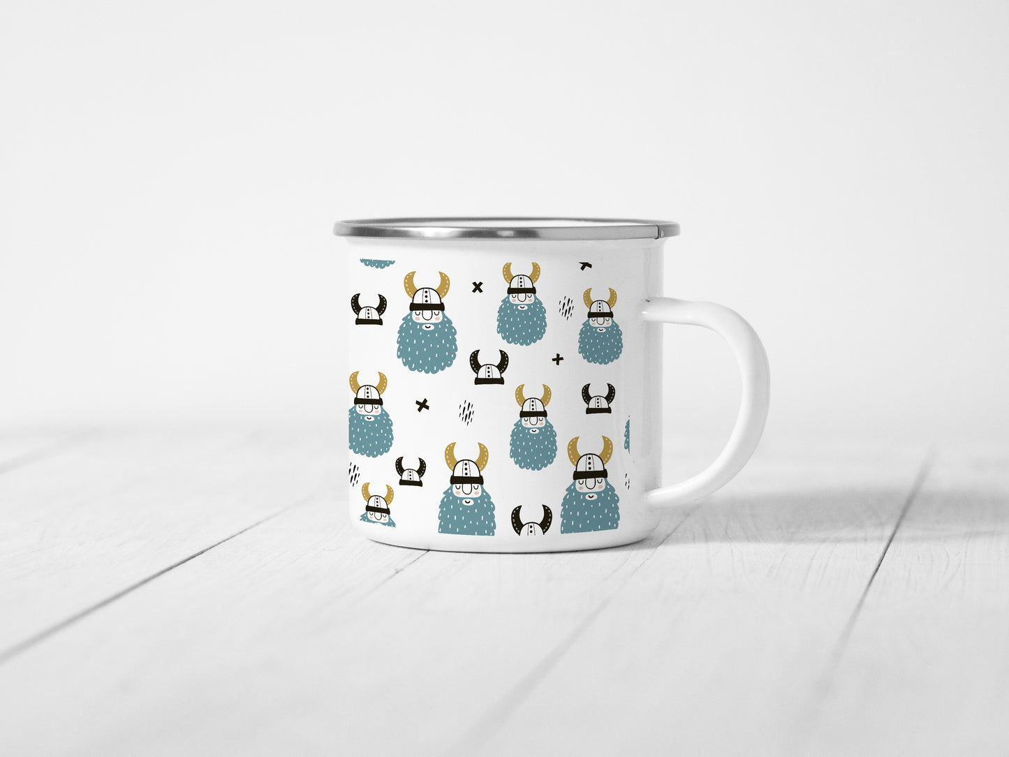 The Vikings are coming - Enamel Mug