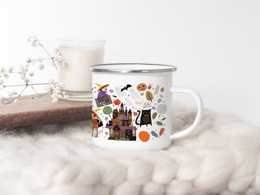 Halloween - Enamel Mug