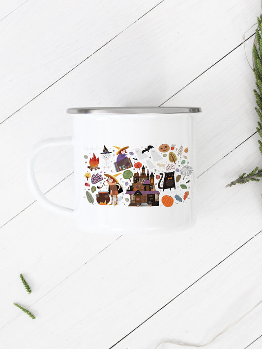 Halloween - Enamel Mug