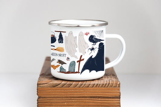 Halloween - Enamel Mug