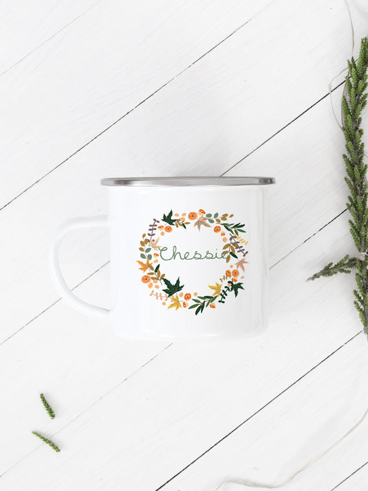 Personalised Autumnal Mug