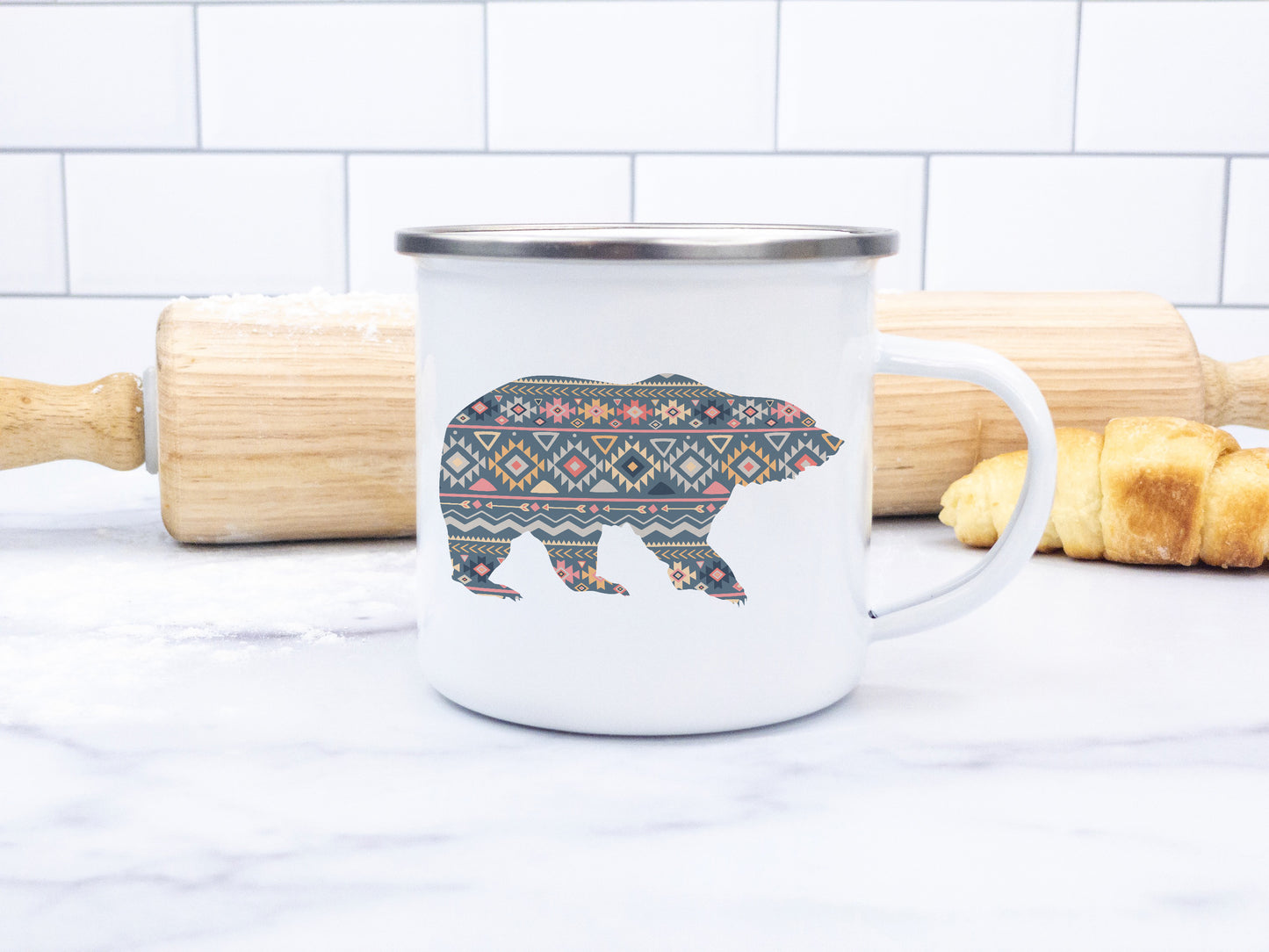 Bill the Bear - Enamel Mug