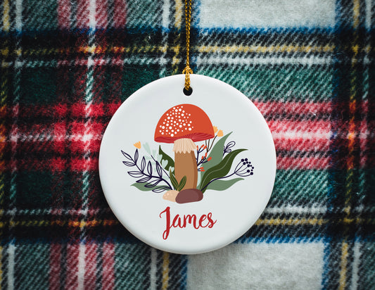 Personalised Autumnal Ceramic Ornament