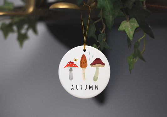 Autumnal Ceramic Ornament