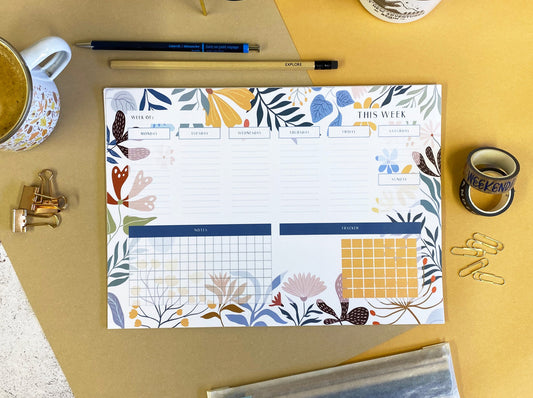 Summers Coming - A4 Desk Planner