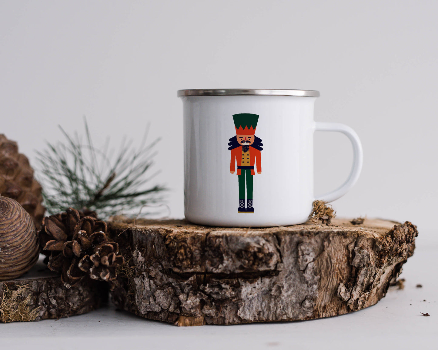 From the Toy Box - Christmas Enamel Mug