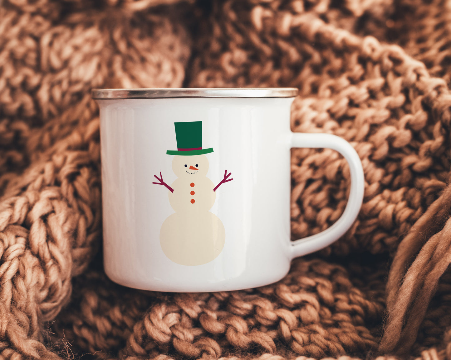 From the Toy Box - Christmas Enamel Mug