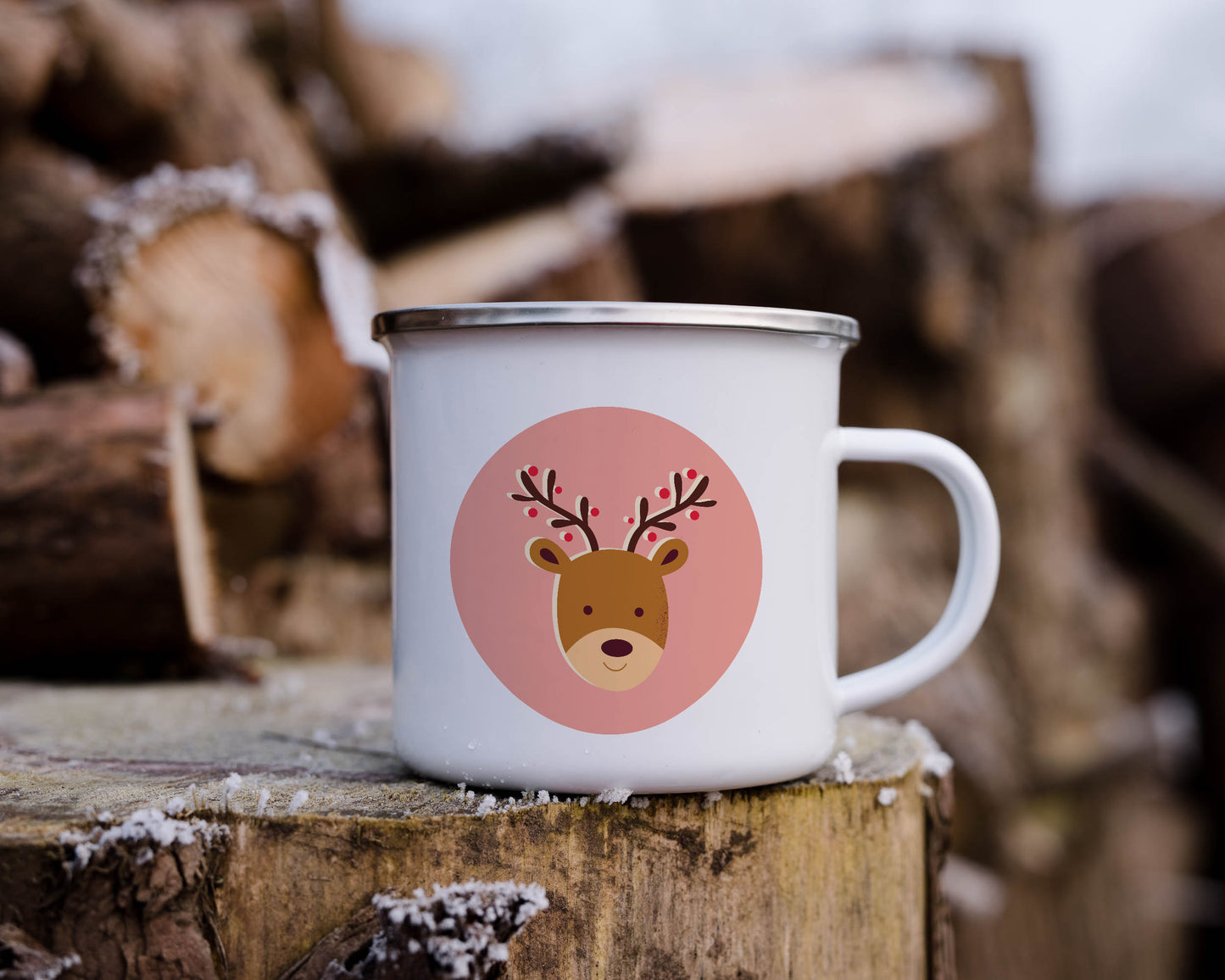 From the Toy Box - Christmas Enamel Mug