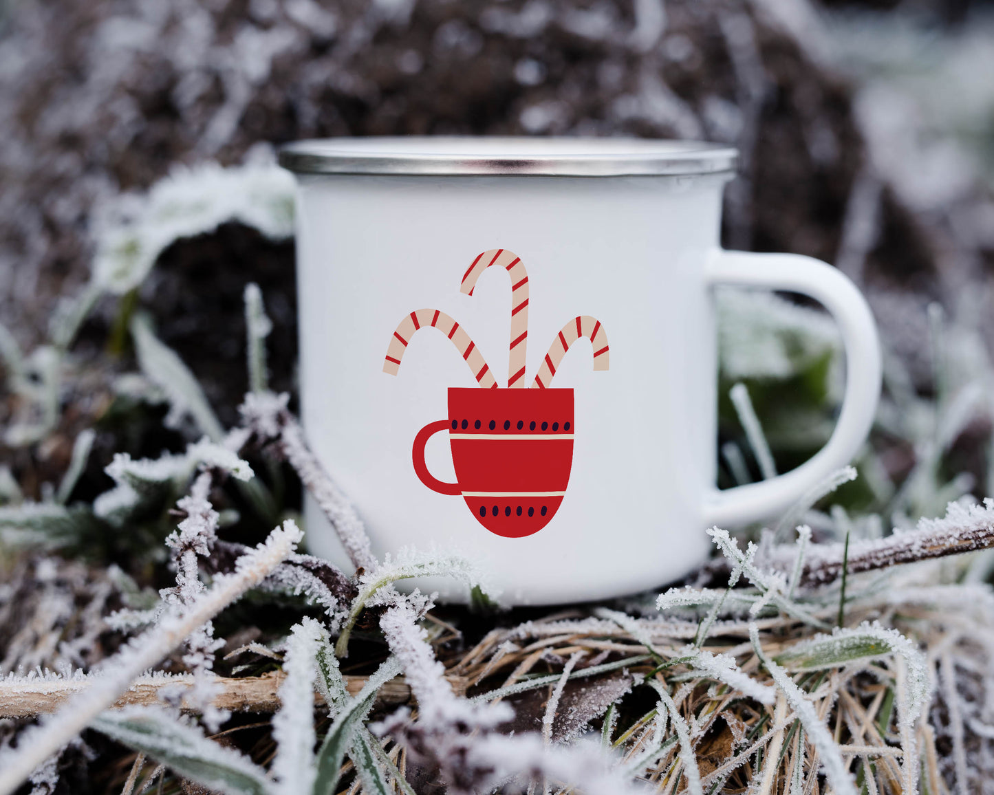 From the Toy Box - Christmas Enamel Mug