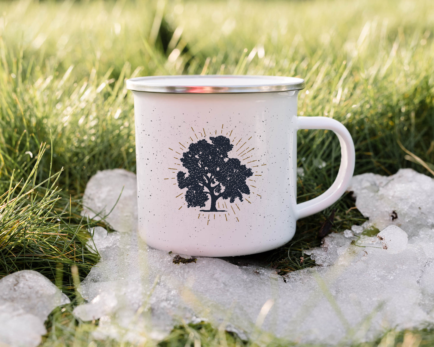 Oak Tree - Enamel Mug