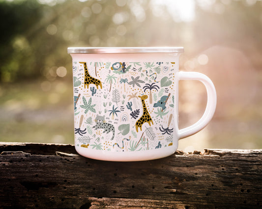 Wild Child - Enamel Mug