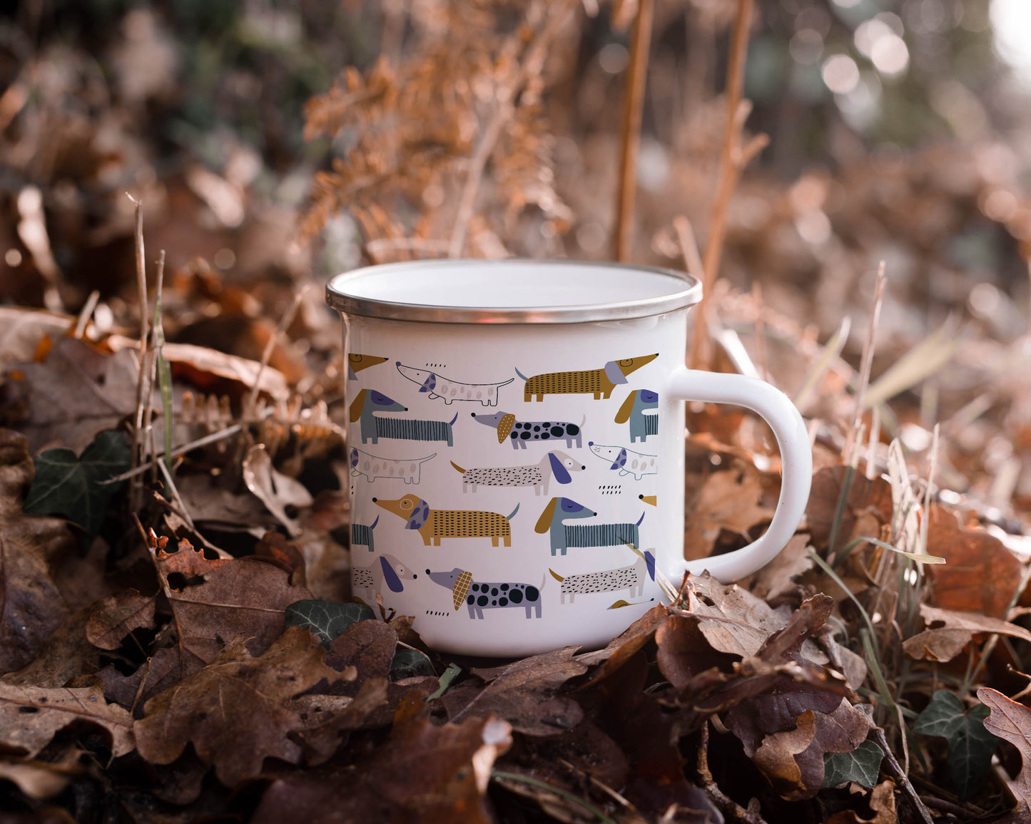 Weenie Lover - Enamel Mug