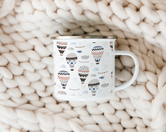 Hot Air Balloons - Enamel Mug