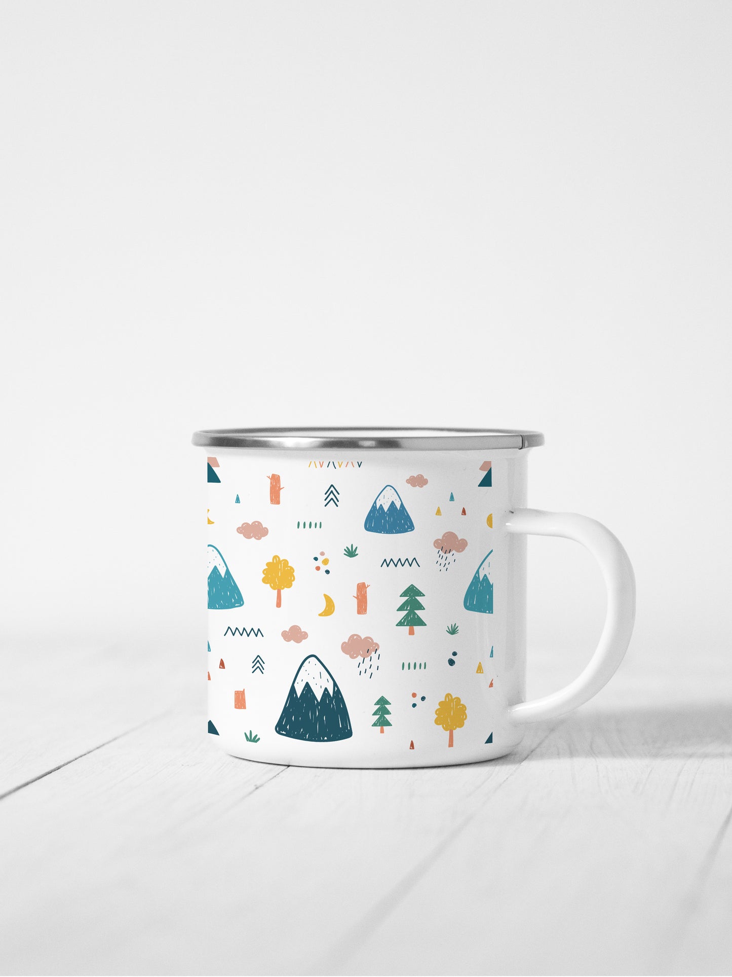 Let's go to the mountains - Enamel Mug