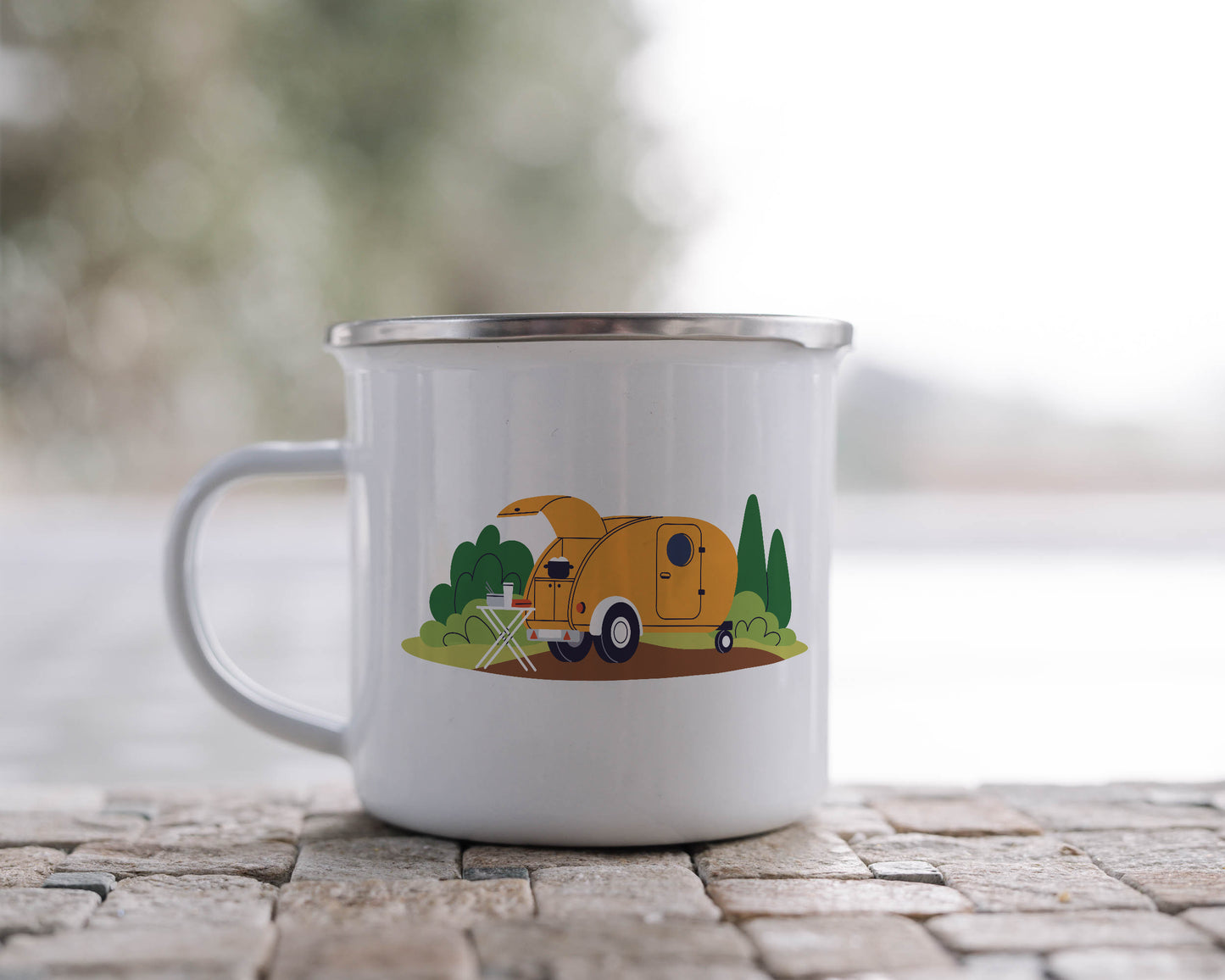 Roadtrip Dreams - Enamel Mug