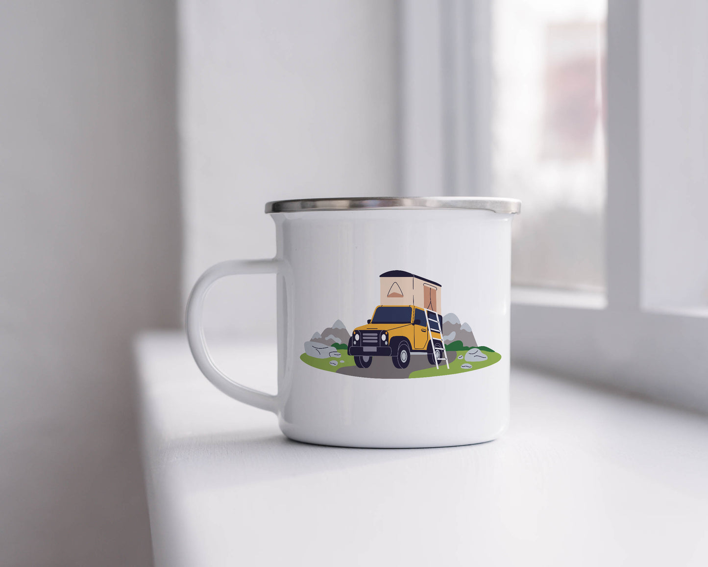 Roadtrip Dreams - Enamel Mug