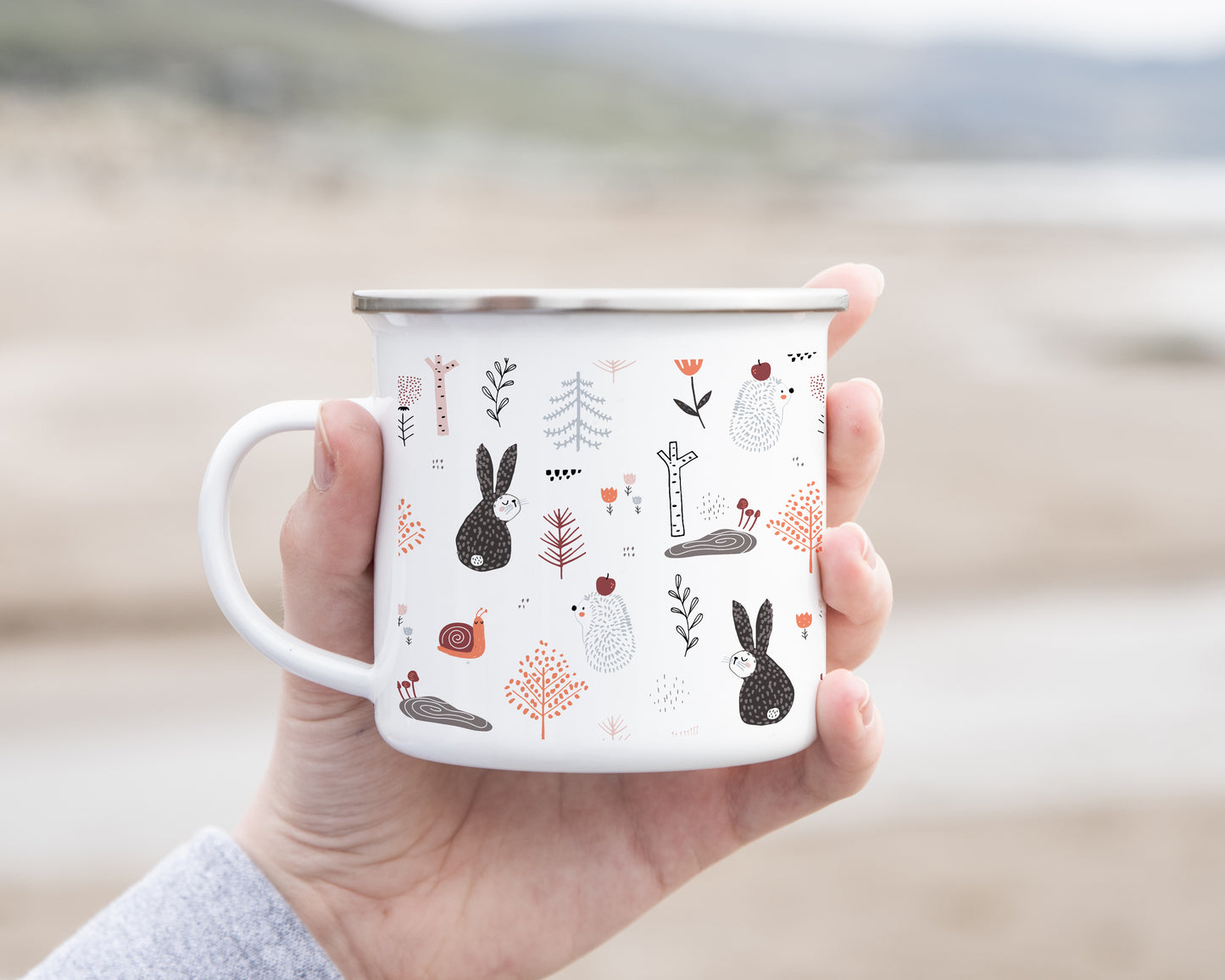 Woodland Pals - Enamel Mug