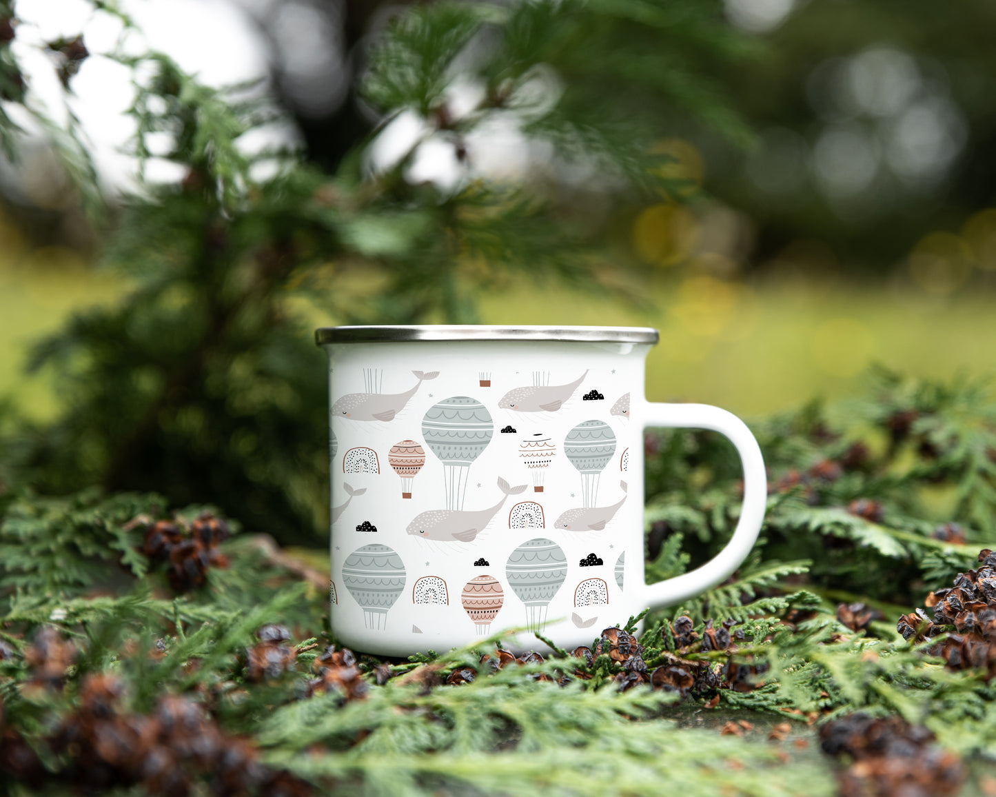 Wild Child - Enamel Mug